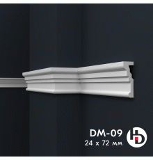 Молдинг из жесткого XPS ПраймДекор HD DM09
