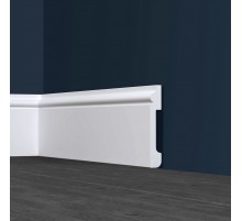 Напольный плинтус из жесткого XPS ПраймДекор HD DF02 в Новосибирске