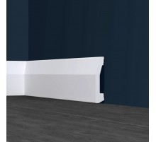 Напольный плинтус из жесткого XPS ПраймДекор HD DF07 в Новосибирске