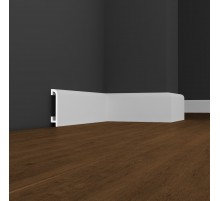 Ударопрочный напольный плинтус ПраймДекор iX F15 80x16 в Новосибирске