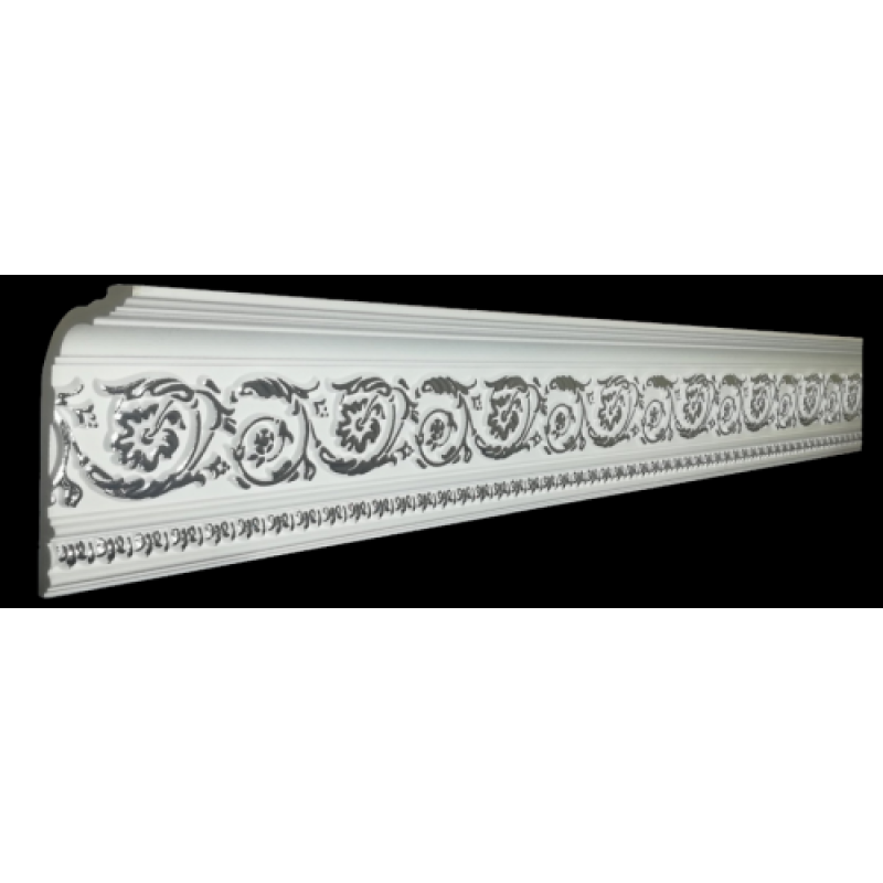 Потолочный плинтус Glanzepol® GP-99 SILVER