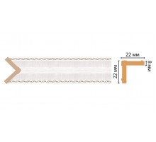 116M-7D ШК/42 Угол DECOMASTER(22*22*2400 мм) в Новосибирске