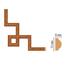 Декоративный угловой элемент 130-3-53 (200*200) в Новосибирске