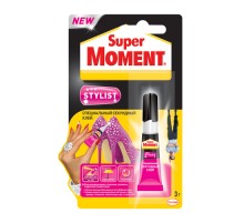 Секундный клей Супер Момент Стилист, 3г (10шт) в Новосибирске