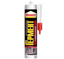 Герметик Силикон. Универсальный Момент ГЕРМЕНТ белый, 280мл в Новосибирске
