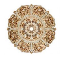 61-1008 AWT розетка потолочная белый антик (центральный круг + 8 лепестков) в Новосибирске