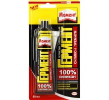 Герметик Силиконовый Премиум Момент ГЕРМЕНТ, прозр., 85мл в Новосибирске
