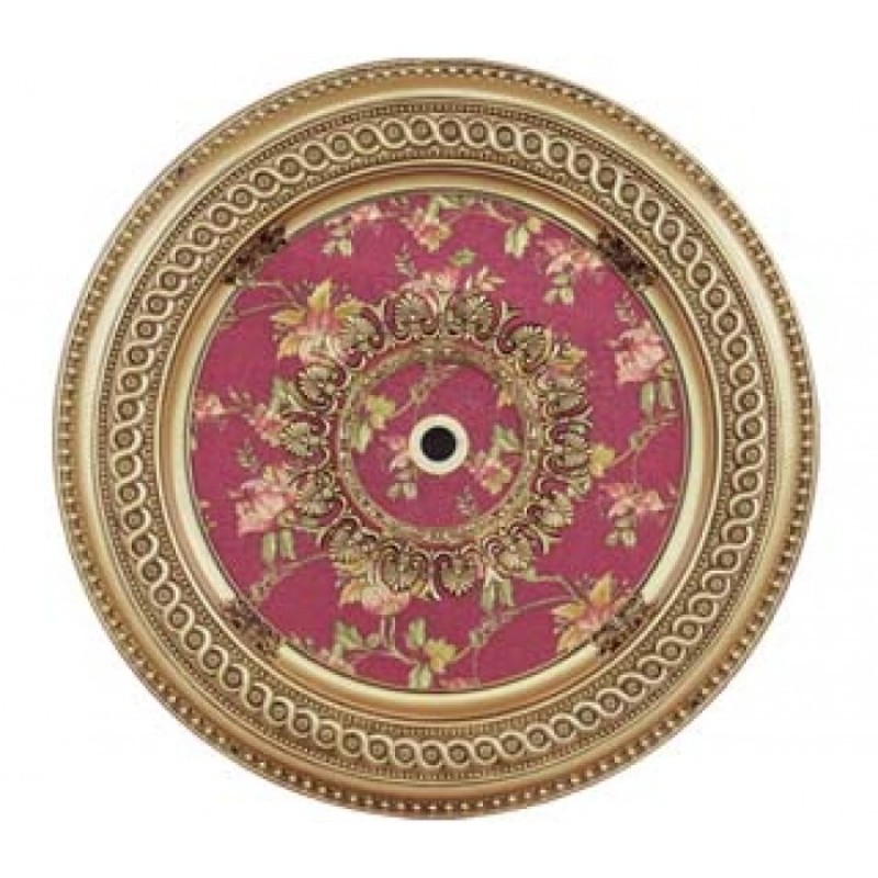 Панно 90RD-095 ABR круглое бронза антик