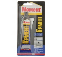 Герметик Силикон. Санитарный Момент ГЕРМЕНТ, прозр., 85мл в Новосибирске