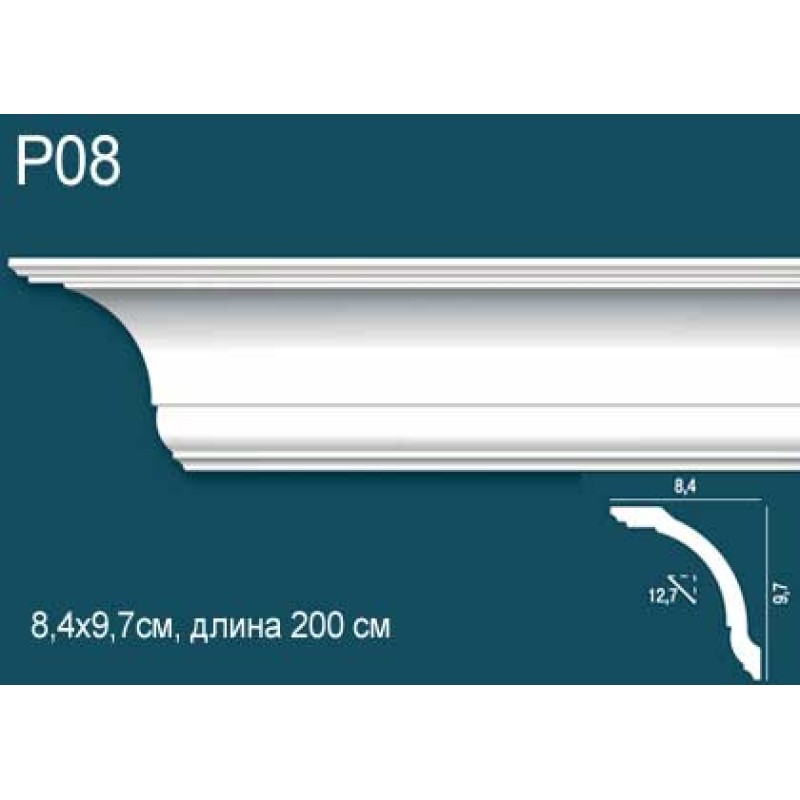 Карниз потолочный Perfect Plus P08