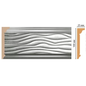 D218-375 ШК/16 плинтус DECOMASTER(100*25*2400 мм)