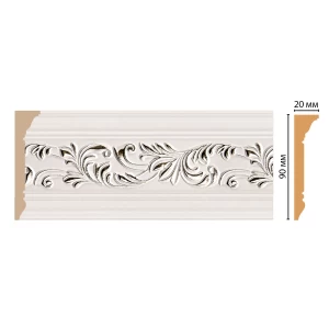 D226-60 ШК/20 плинтус DECOMASTER(90*20*2400 мм)