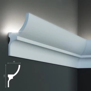 KF 712 (2м) Карниз для скрытой подсветки