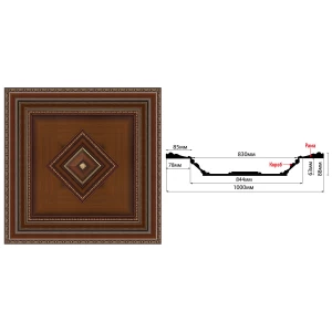 Купол Decomaster KP100-51 (1000*1000*88)