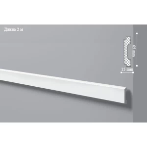 Молдинг гладкий WD1