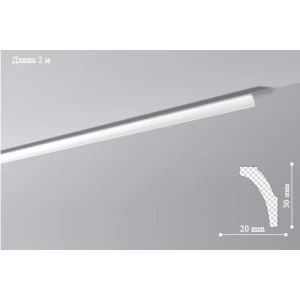 Плинтус гладкий WT8