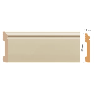 D005-61 ШК/26 плинтус напольн. DECOMASTER(79*13*2400 мм)
