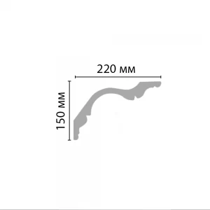 96276 ШК/10 плинтус DECOMASTER-3 (150х220х2400мм)
