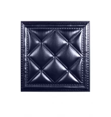 Мягкая стеновая панель  из экокожи Classic 400х400 мм - Navy в Новосибирске
