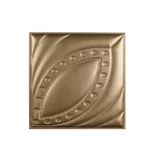 Мягкая стеновая панель из экокожи Petal 400х400 мм - Champagne в Новосибирске