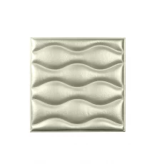 Мягкая стеновая панель из экокожи Wave - Grass в Новосибирске