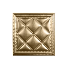 Мягкая стеновая панель  из экокожи Classic 400х400 мм - Champagne в Новосибирске