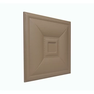 Мягкая стеновая панель Style 400х400 мм - Coffee