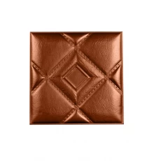 Мягкая стеновая панель из экокожи Luck - Bronze в Новосибирске