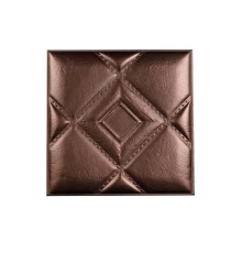 Мягкая стеновая панель из экокожи Luck - Burbon в Новосибирске