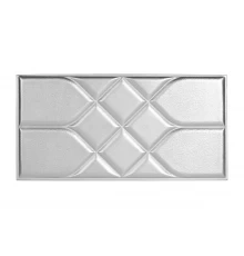 Мягкая стеновая панель Road 300х600 мм - Silver в Новосибирске