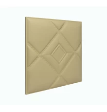 Мягкая стеновая панель из экокожи Luck 400 х 400 мм - Peach в Новосибирске