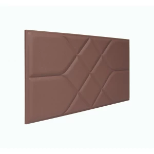 Мягкая стеновая панель Road 300х600 мм - Salmon