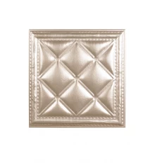 Мягкая стеновая панель  из экокожи Classic 400х400 мм - Apricot в Новосибирске