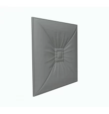 Мягкая стеновая панель Soft 400х400 мм - Gray в Новосибирске