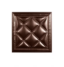 Мягкая стеновая панель  из экокожи Classic 400х400 мм - Burbon в Новосибирске