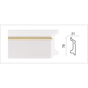 Напольный плинтус 1221-60