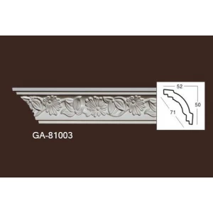 Карниз из полиуретана с онаментом 81003