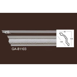 Карниз из полиуретана гладкий 81103