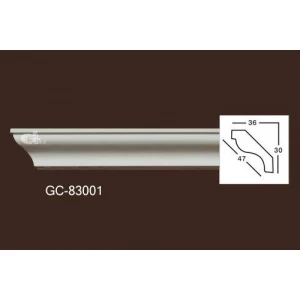 Карниз из полиуретана гладкий 83001