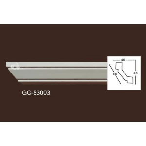 Карниз из полиуретана гладкий 83003