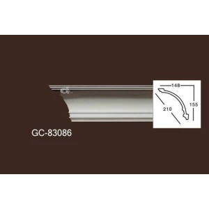 Карниз из полиуретана гладкий 83086