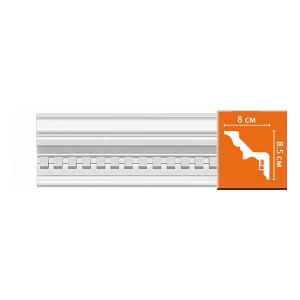 95002/28 плинтус DECOMASTER-2 (87х83х2400мм)