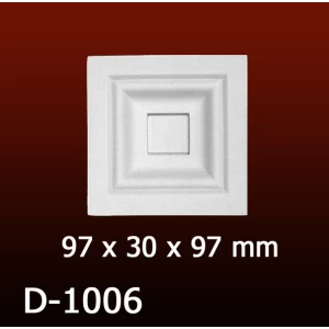 Дверной декор D1006(97*30*97) OptimalDecor