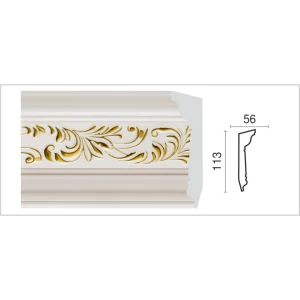 Потолочный карниз D129G-60