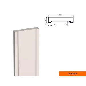 Пилястра ПЛВ - 200/4 (тело)
