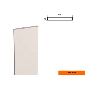 Пилястра ПЛВ - 600/2 (тело)