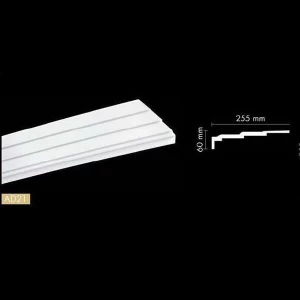 Гладкий потолочный профиль AD21