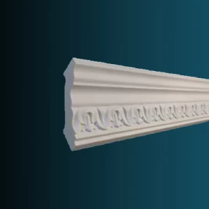 Плинтус потолочный с орнаментом гибкий AA352F