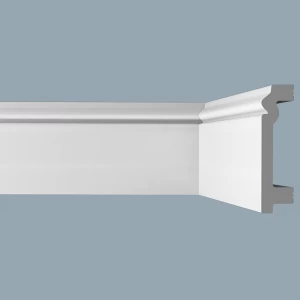 Плинтус напольный из ударопрочного полимера П3 80-20