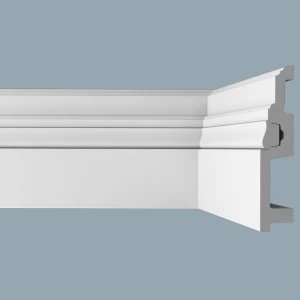 Плинтус напольный из ударопрочного полимера П6 120-24